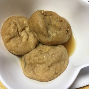 揚げとがんもどきの煮物